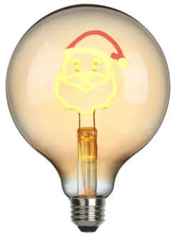 SOMPEX LED-Filament Leuchtmittel Santa Ø12,5cm
