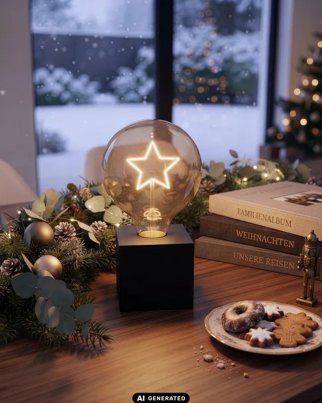 SOMPEX LED-Filament Leuchtmittel Stern Ø12,5cm