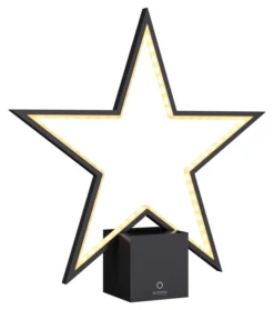 SOMPEX LUCY 2.0 Akku-Tischleuchte Stern 40cm schwarz