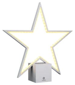 SOMPEX LUCY 2.0 Akku-Tischleuchte Stern 40cm silber