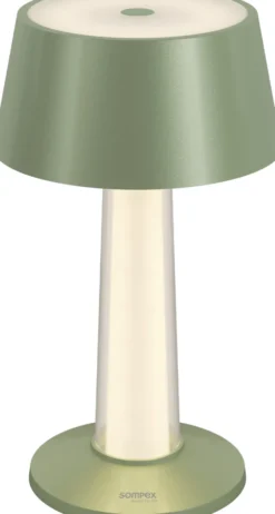 SOMPEX LULU Akku-Tischleuchte grün metallic