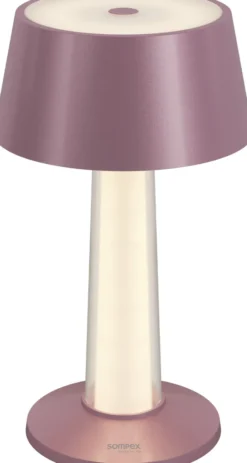 SOMPEX LULU Akku-Tischleuchte pink metallic