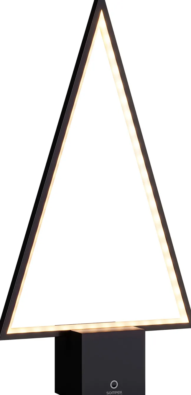 SOMPEX PINE 2.0 Akku-Tischleuchte 47cm schwarz