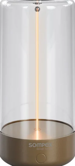 SOMPEX PULSE Akku-Tischleuchte gold
