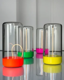 SOMPEX PULSE Akku-Tischleuchte neon gelb