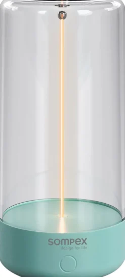 SOMPEX PULSE Akku-Tischleuchte türkis
