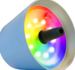 SOMPEX TOP 2.0 RGBW-Akku-Flaschenleuchte Blau