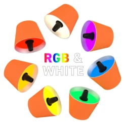 SOMPEX TOP 2.0 RGBW-Akku-Flaschenleuchte Orange