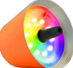 SOMPEX TOP 2.0 RGBW-Akku-Flaschenleuchte Orange