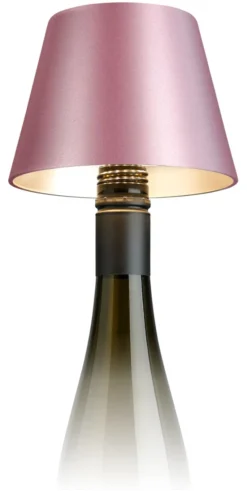 SOMPEX TOP 2.0 RGBW-Akku-Flaschenleuchte pink metallic