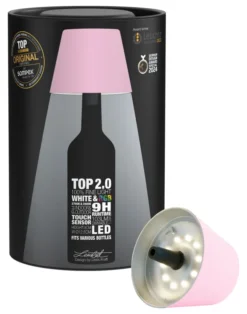 SOMPEX TOP 2.0 RGBW-Akku-Flaschenleuchte Rosa