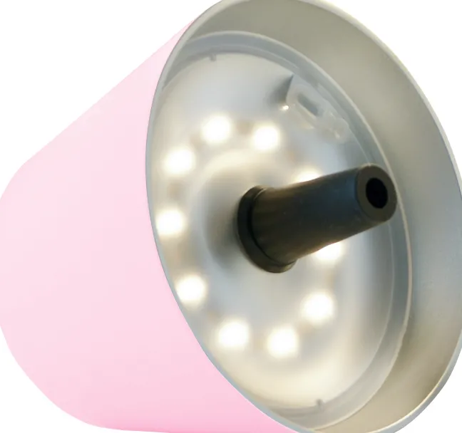 SOMPEX TOP 2.0 RGBW-Akku-Flaschenleuchte Rosa