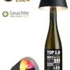 SOMPEX TOP 2.0 RGBW-Akku-Flaschenleuchte Schwarz