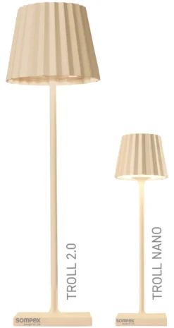 SOMPEX TROLL NANO Outdoorleuchte Sand