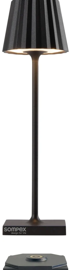 SOMPEX TROLL NANO RC Akku-Tischleuchte In- & Outdoor fernbedienbar schwarz