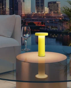 SOMPEX VOLUME Akku-Tischleuchte neon gelb