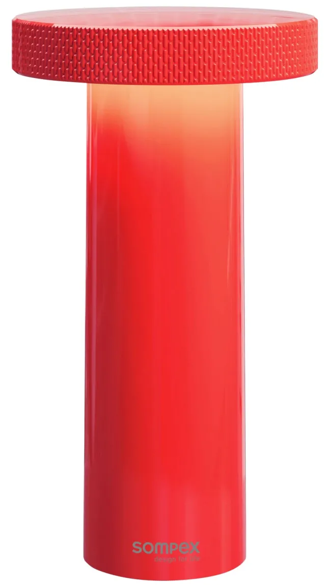 SOMPEX VOLUME Akku-Tischleuchte neon orange