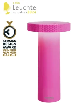 SOMPEX VOLUME Akku-Tischleuchte neon pink