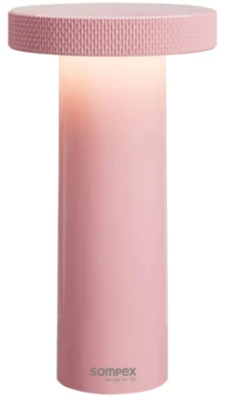SOMPEX VOLUME Akku-Tischleuchte rosa