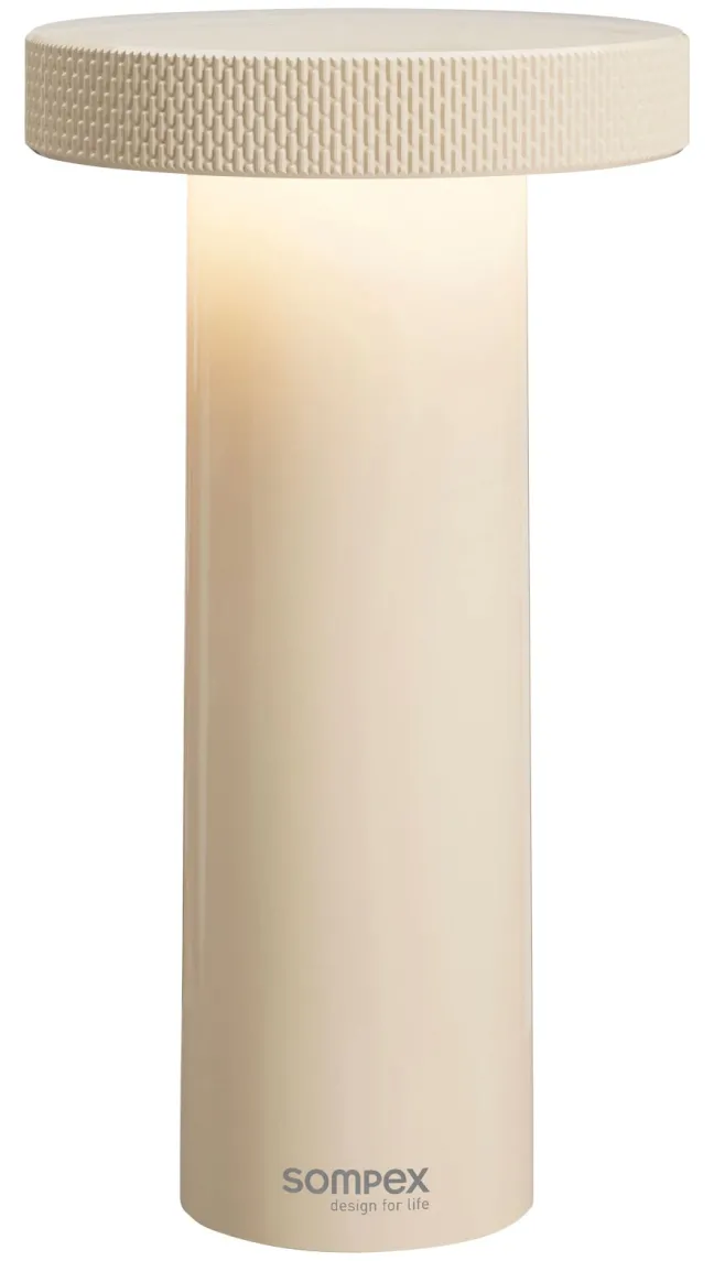 SOMPEX VOLUME Akku-Tischleuchte sand