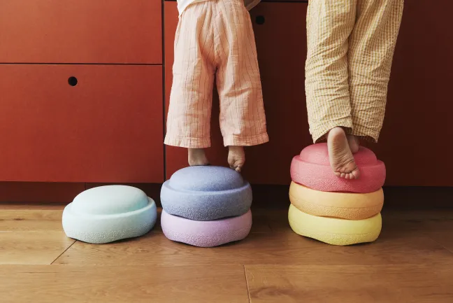 Stapelstein® Original 6er Set rainbow pastel 100331