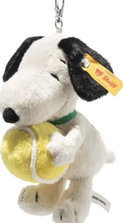 Steiff Anhänger Snoopy Tennis 15cm