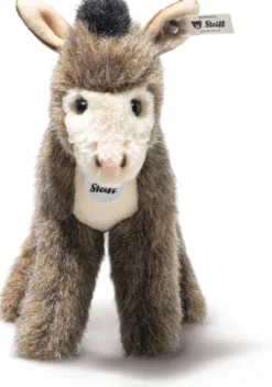 Steiff Asinus Esel 17cm braun gesprenkelt