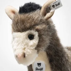 Steiff Asinus Esel 17cm braun gesprenkelt