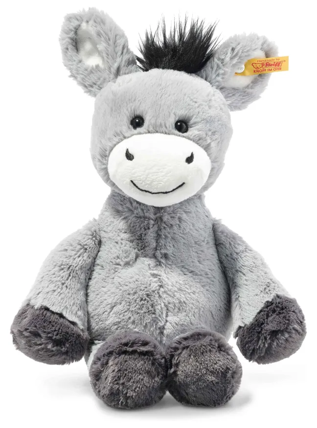 Steiff Dinkie Esel 30cm graublau 73748
