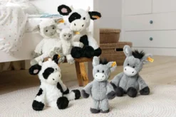 Steiff Dinkie Esel 30cm graublau 73748