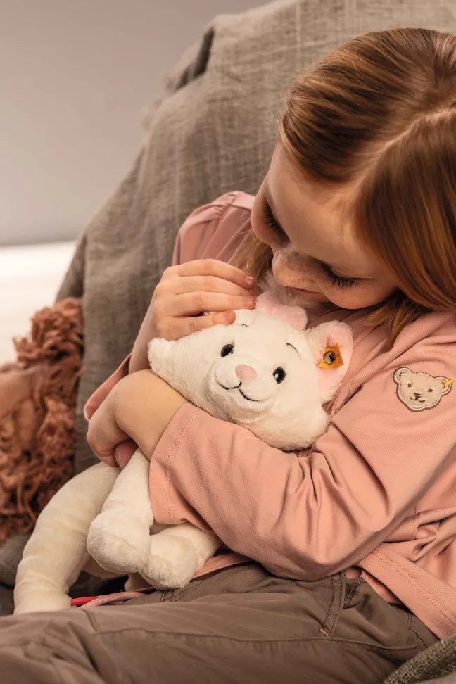 Steiff Disney Katze Marie 24cm weiss/rosa
