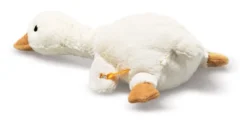 Steiff Gilda Gans Rassel 21cm weiß
