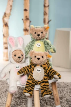 Steiff Hoodie-Teddybär Hase 27cm weiß 114052