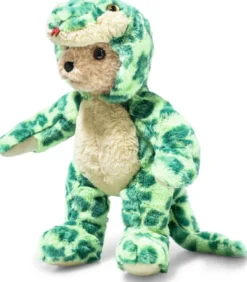 Steiff Hoodie-Teddybär Schlange 27cm grün
