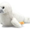 Steiff Robbe Aro Heuler 20cm weiß 63886