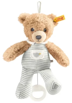 Steiff Schlaf Gut Bär Spieluhr 20 grau