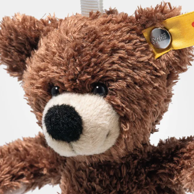 Steiff Schlüsselanhänger Teddybär Fynn 12cm dunkelbraun