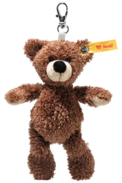 Steiff Schlüsselanhänger Teddybär Fynn 12cm dunkelbraun