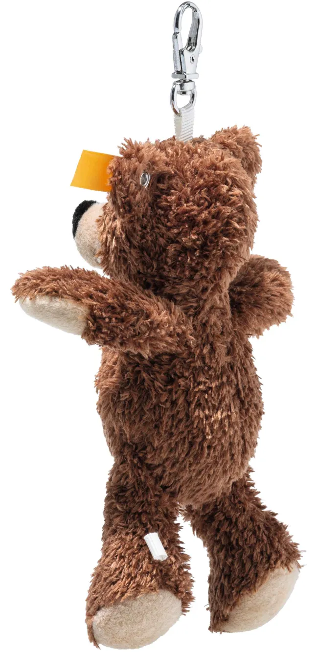 Steiff Schlüsselanhänger Teddybär Fynn 12cm dunkelbraun