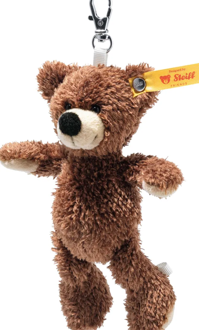 Steiff Schlüsselanhänger Teddybär Fynn 12cm dunkelbraun