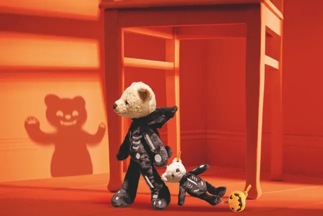 Steiff Schlüsselanhänger Teddybär Mr. Bones 16cm