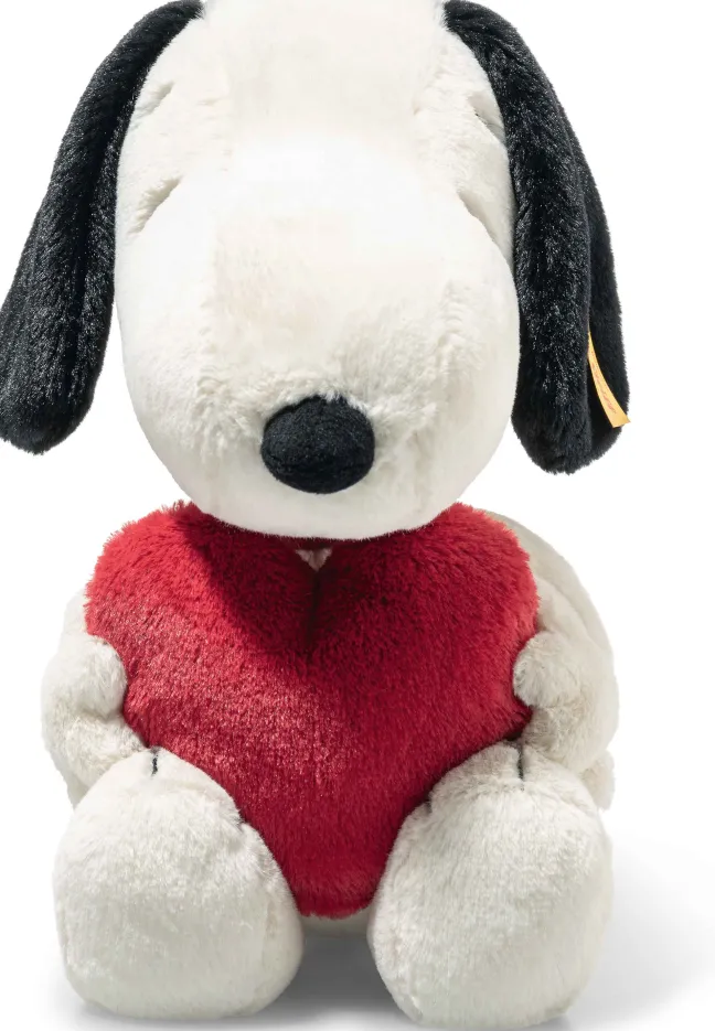 Steiff Snoopy Love 30cm weiß 024375