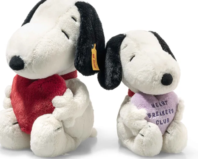 Steiff Snoopy Love 30cm weiß 024375