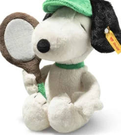 Steiff Snoopy Tennis 22cm bunt