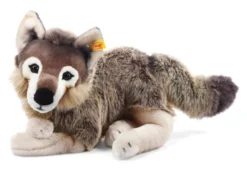 Steiff Snorry Schlenker Wolf 40cm grau/braun 69284