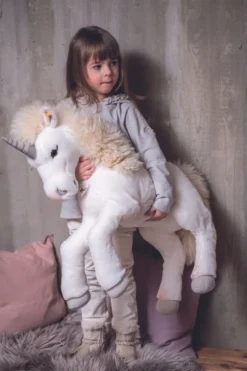 Steiff Starly Schlenker Einhorn 70cm weiß 15090