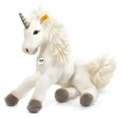 Steiff Starly Schlenker Einhorn 35cm weiß liegend 15045