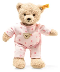 Steiff Teddybär Baby Mädchen 25cm rosa/beige