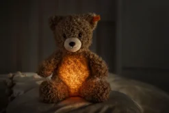 Steiff Teddybär Caspar 28cm hellbraun mit Nachtlicht
