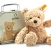 Steiff Teddybär Jimmy 25cm hellbraun im Koffer